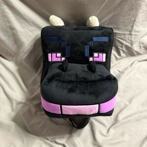 Minecraft ender plush backpack